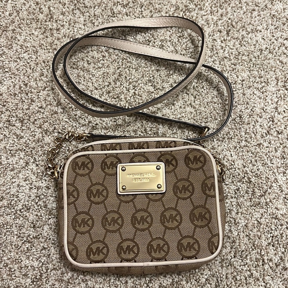 Michael Kors long strap crossbody bag